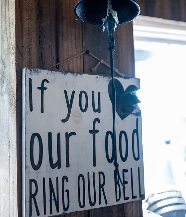 Love our Food? Ring our Bell